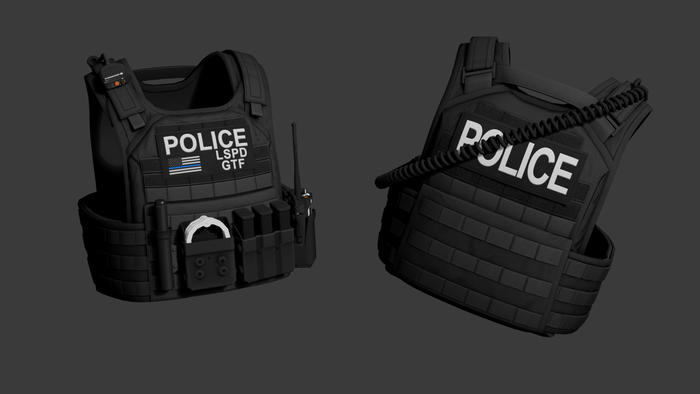 Tactical Vest Model [FiveM Ready ][Addon]